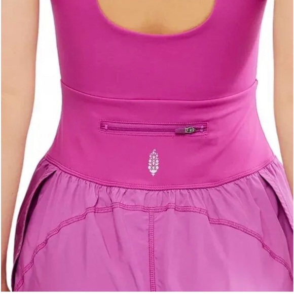 Free People Movement Righteous Runsie in Raspberry Punch - Picture 2 of 4